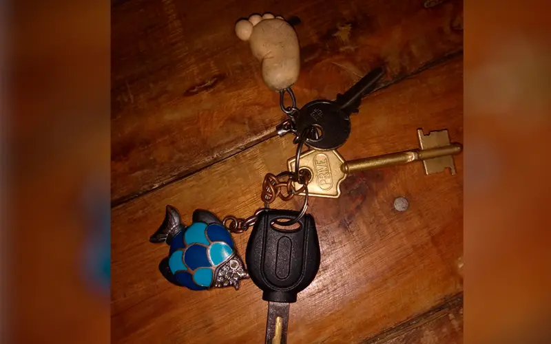 Llaves encontradas: están en un kiosco