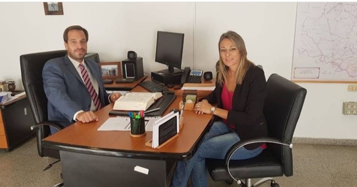 Reunión entre Viri y Arrozogaray por el Consejo de Seguridad Ciudadana