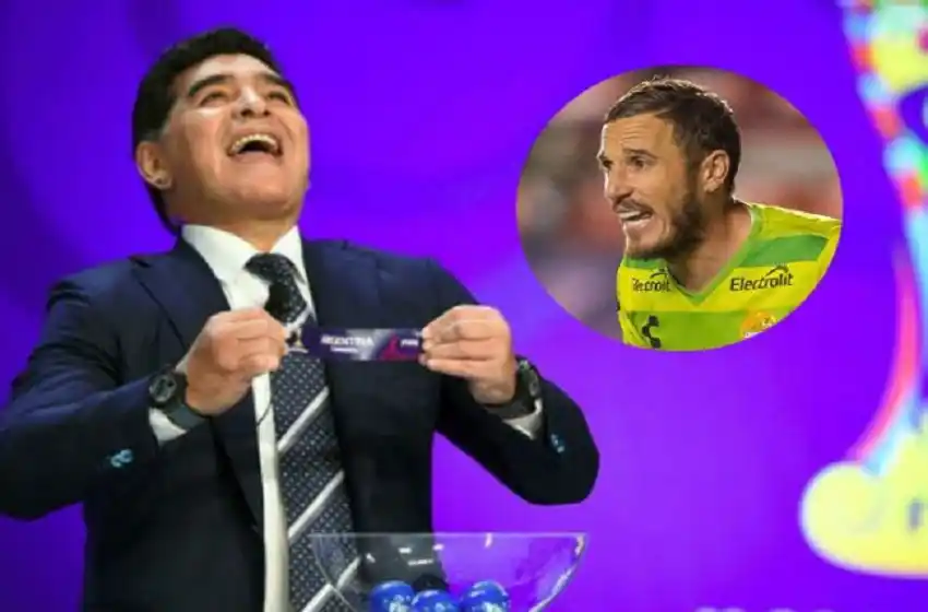 Maradona le hizo una broma pesada a Campestrini y lo hizo llorar