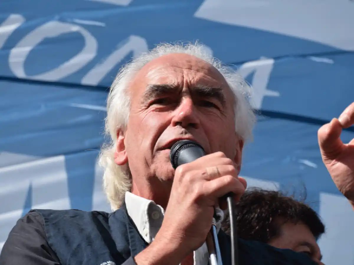 Peidro, de la CTAA, se pronunció contra el hambre y la miseria y dijo descreer de ciertas propuestas