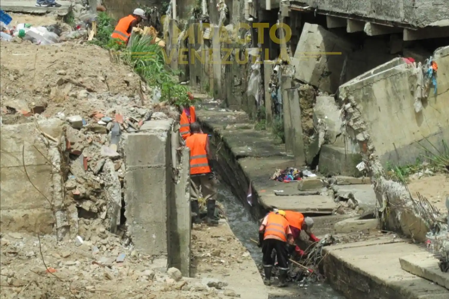 Así quedó LOS FLORES DE CATIA tras las lluvias que arrasaron con varias casas y dejaron sin hogar a 11 personas