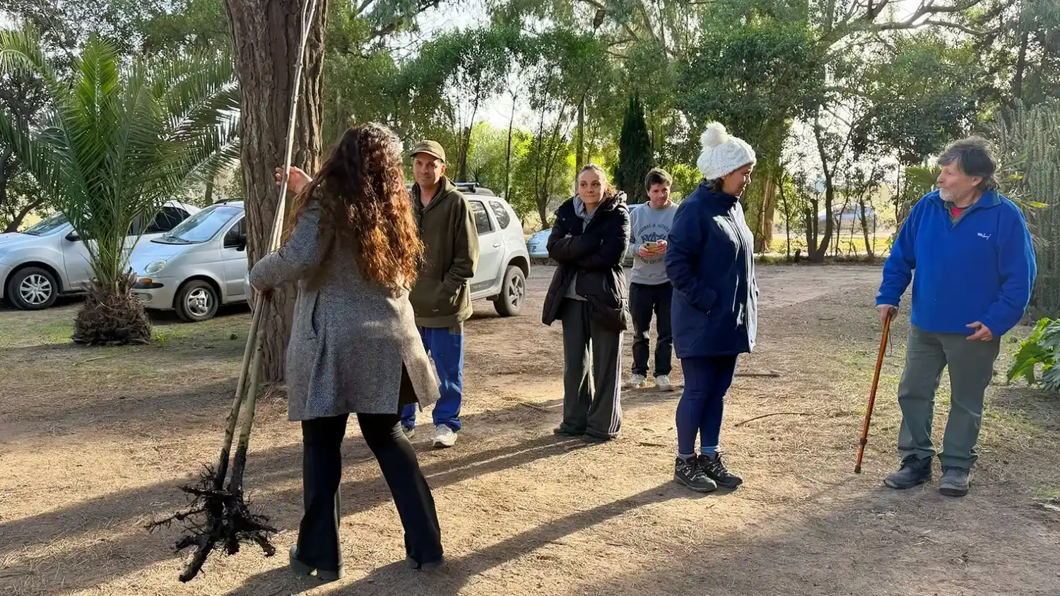 Tres especies. Se entregan en el Vivero