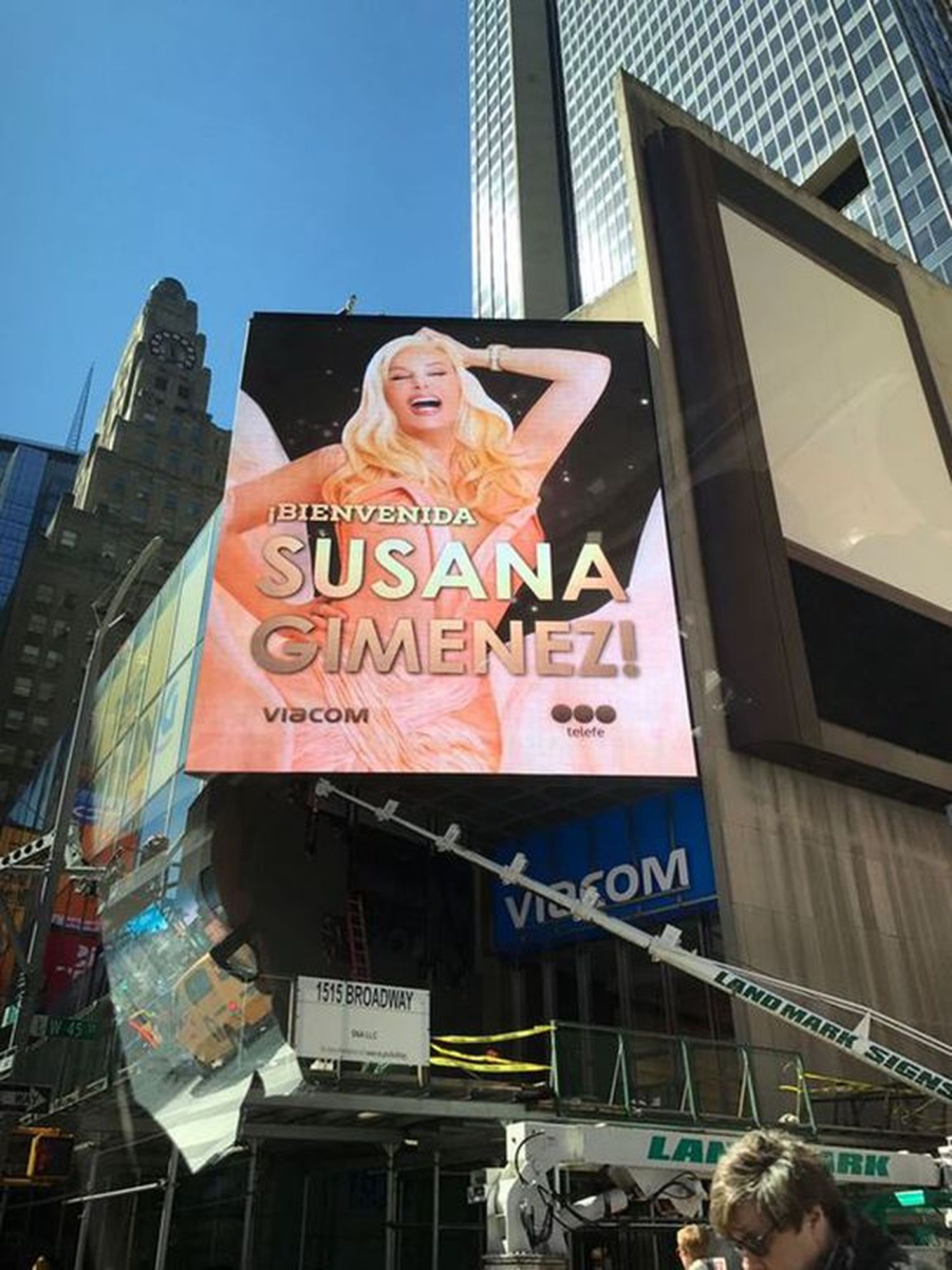 Susana Giménez, estrella en Nueva York