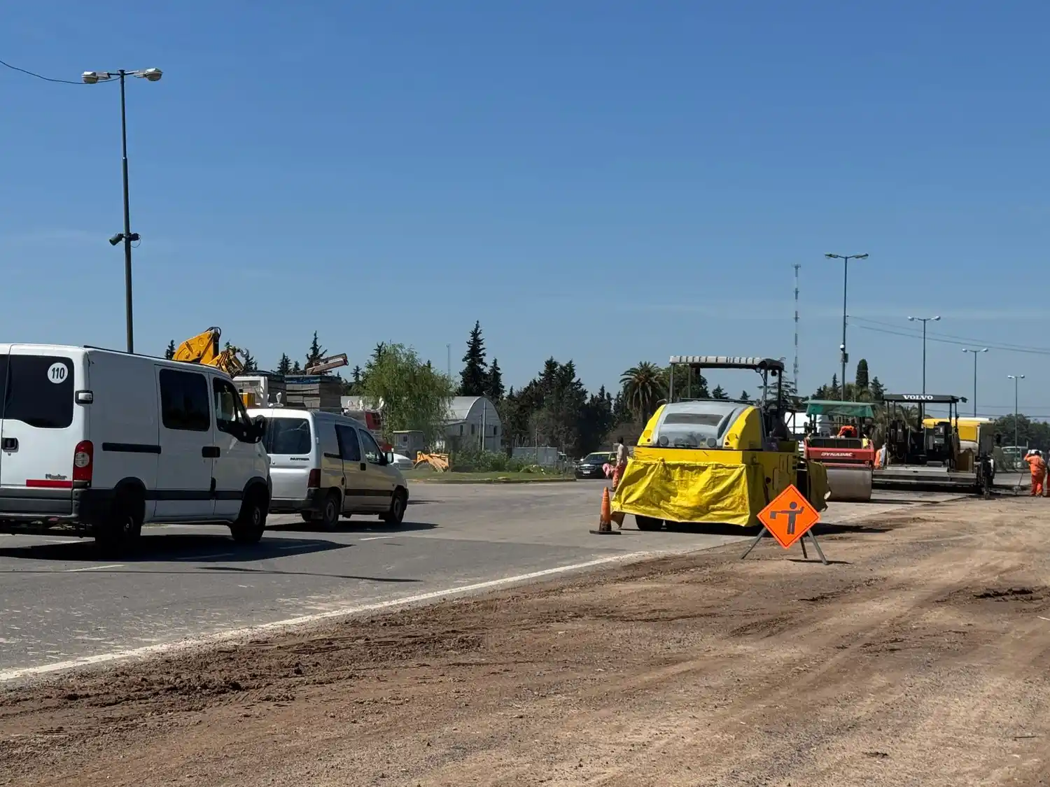 ruta 1001 y crucero general belgrano obra repavimentación