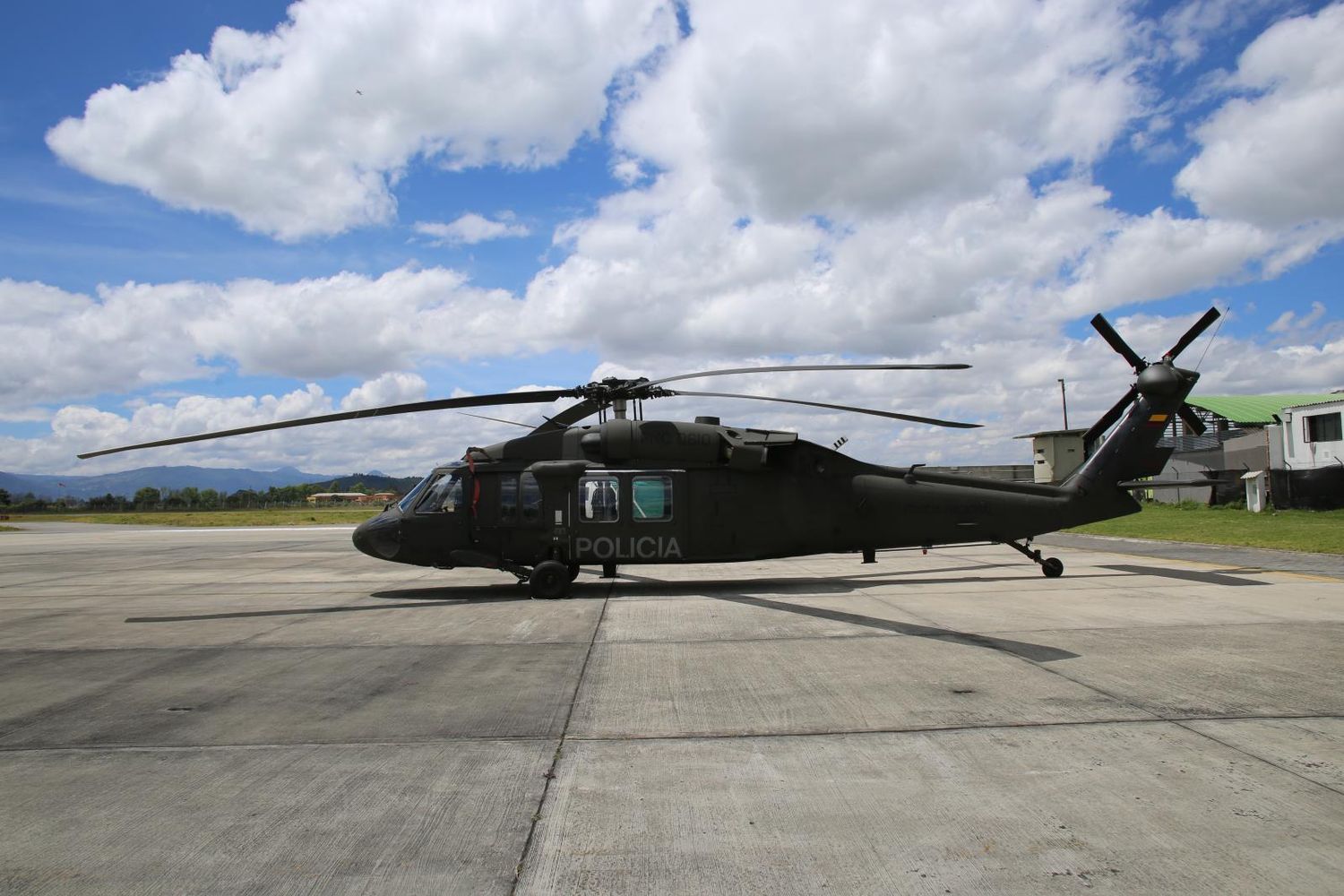 UH 60L Black Hawk de la Policía Nacional de Colombia