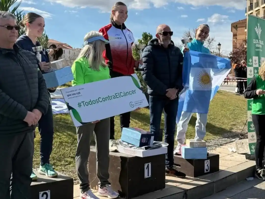 magali allasia  atleta rafaelina   en españa