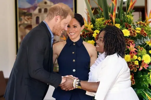Para luchar CONTRA EL CIBERACOSO Y LA DISCRIMINACIÓN: príncipe Harry y su esposa llegan a Colombia (+ Fotos)