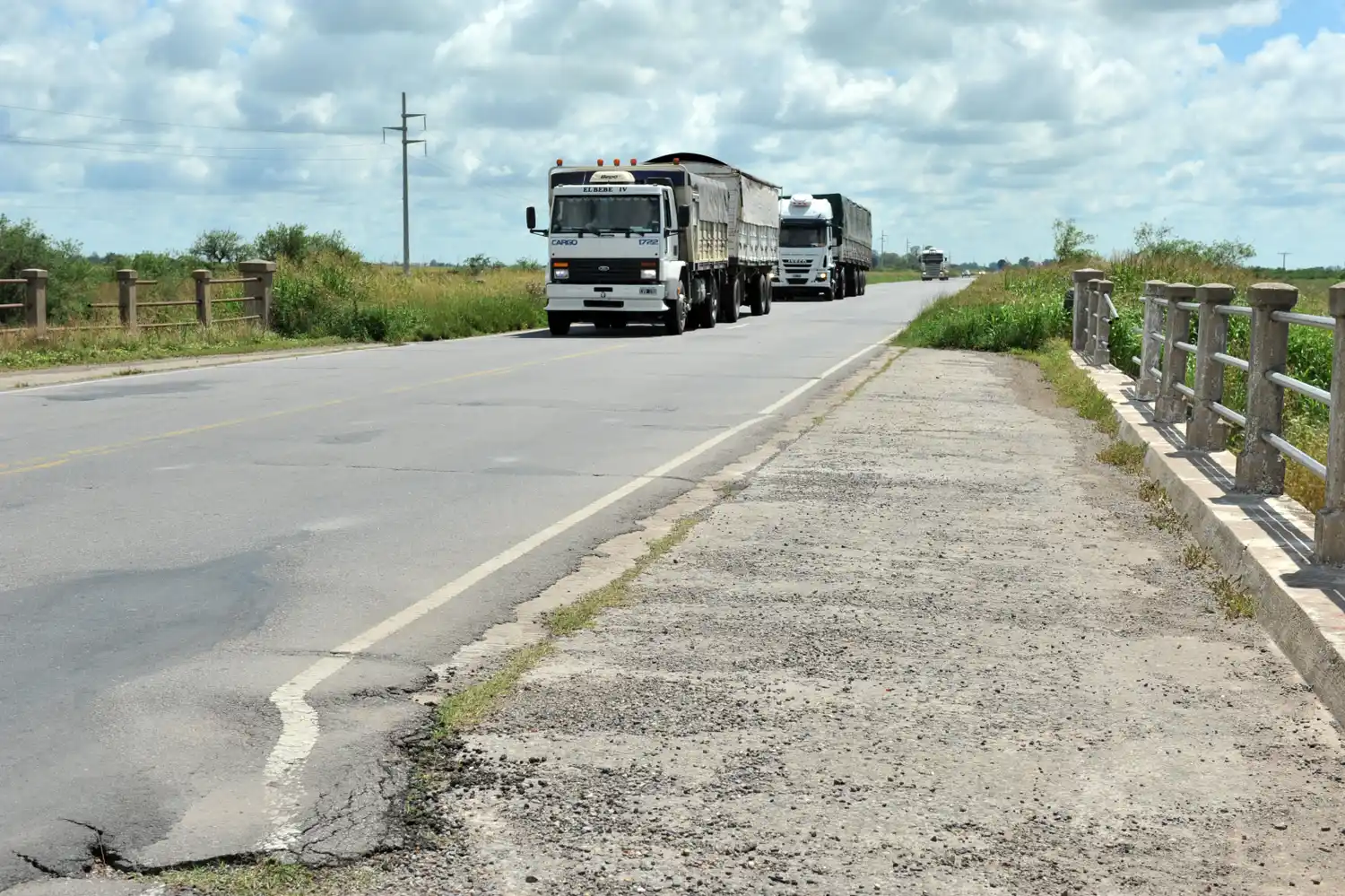 El intendente de Laspiur volvió a reclamar por la demora en las obras de la ruta 158