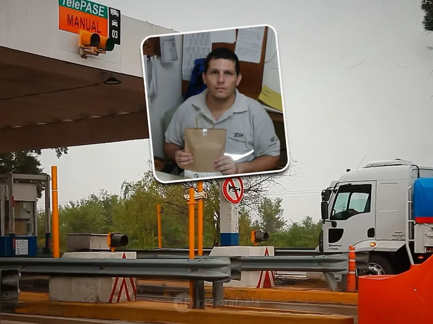 Hermes Saúl Arévalo Pautasso, extrabajador del Peaje San Vicente | “Hoy no dejo solamente un trabajo”: la despedida de un trabajador del peaje después de 27 años