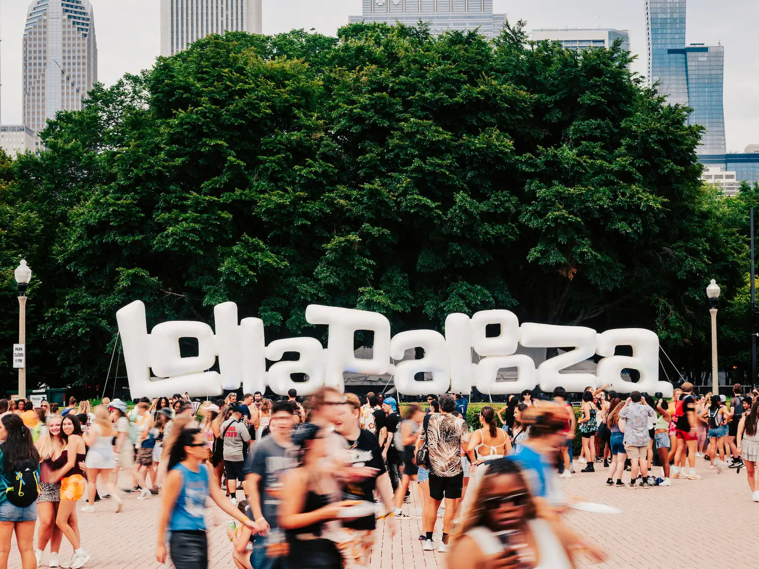 Escultura Lollapalooza en Chicago