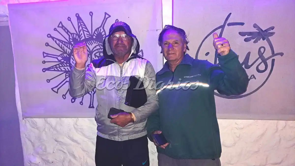 Los ganadores del torneo de tejo