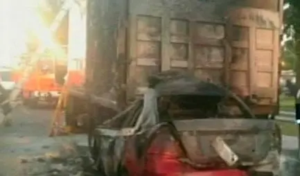 Choque en Panamericana ramal Campana: Dos muertos
