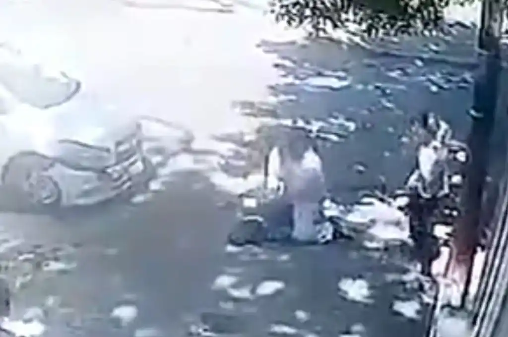 Golpiza a un conductor