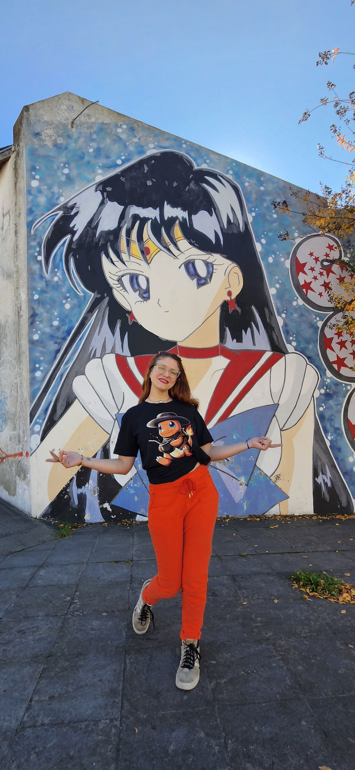 Paredes con historias en Tandil: "Sailor Mars" de CEB
