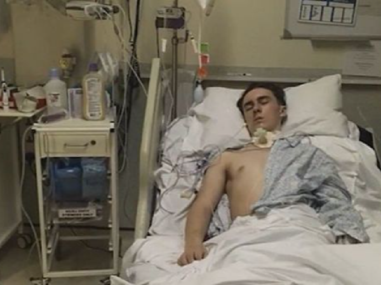 Estuvo 10 meses en coma y todavía no sabe nada de la pandemia