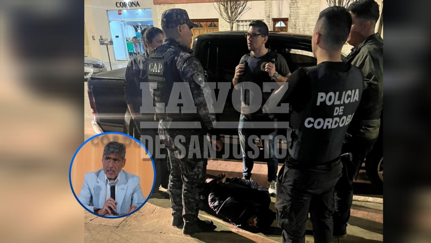El momento que detuvieron a uno de los presuntos homicidas de Zamir.