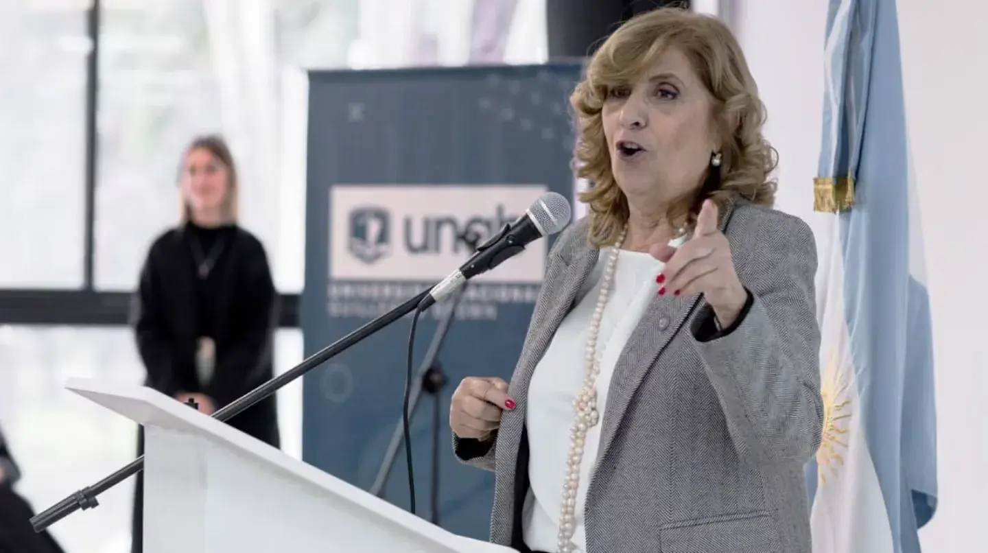Marta Elba Pascual es la jueza bonaerense que frenó el Régimen Penal Juvenil en la provincia de Buenos Aires. (Foto: Universidad Nacional Guillermo Brown)