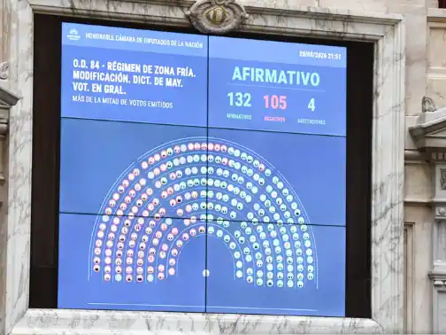 Recinto en la sesión de la Cámara de Diputados. FOTO Agencia NA: CLAUDIO FANCHI.
(Foto: Archivo NA)