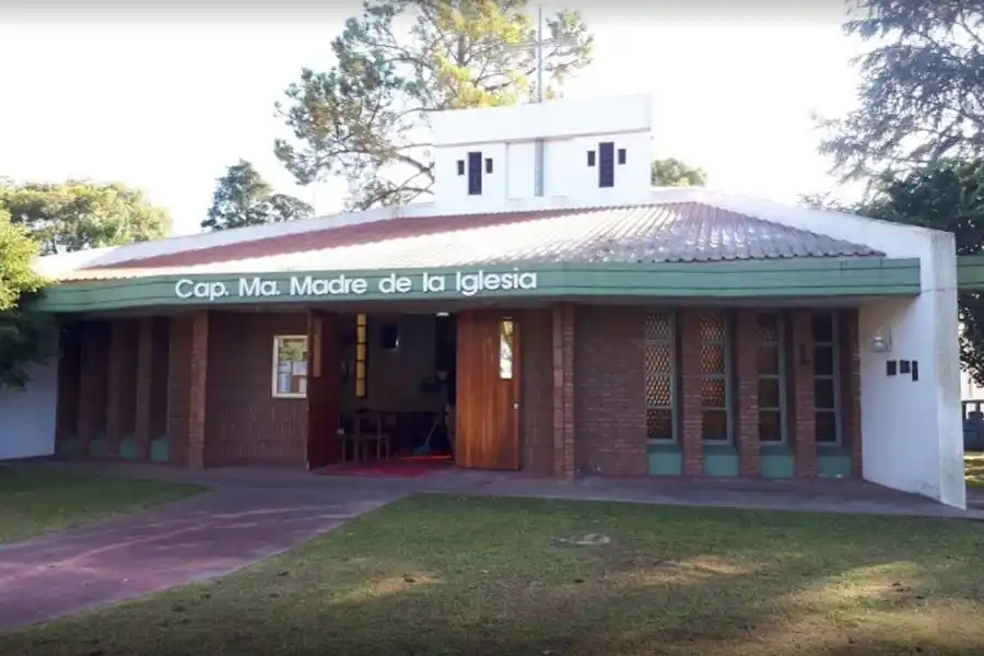 Las capillas en los ojos en los delincuentes: robaron el equipo de sonido de la capilla María Madre de la Iglesia