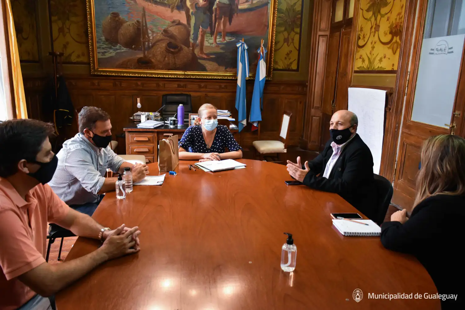 Berisso recibió al Intendente de Galarza