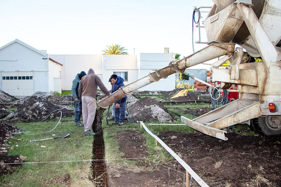 Construyen el geriátrico municipal en San Cayetano