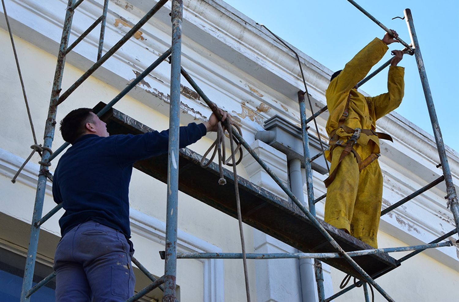 OSSE proyecta un "plan de acción" en la Plaza del Agua