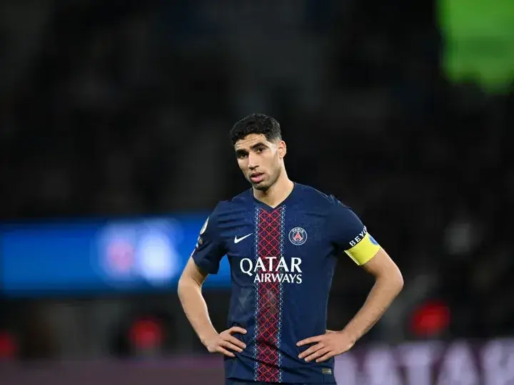 Achraf Hakimi irá a juicio posiblemente en febrero 2027.Foto: PSG