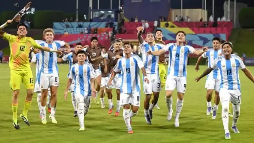 La Argentina juega con México, por el Mundial Sub 17 que se juega en Qatar