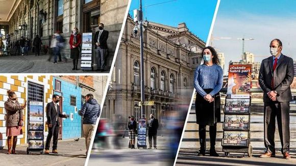 Los testigos de Jehová vuelven a las calles luego de dos años 
