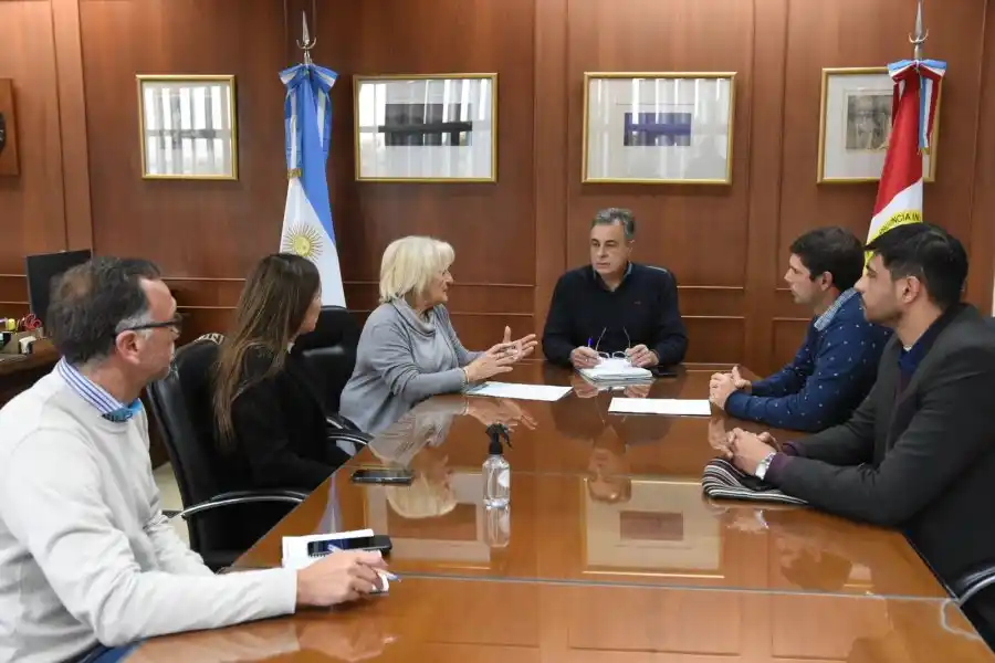 El Intendente recibió a autoridades de la Sociedad Rural