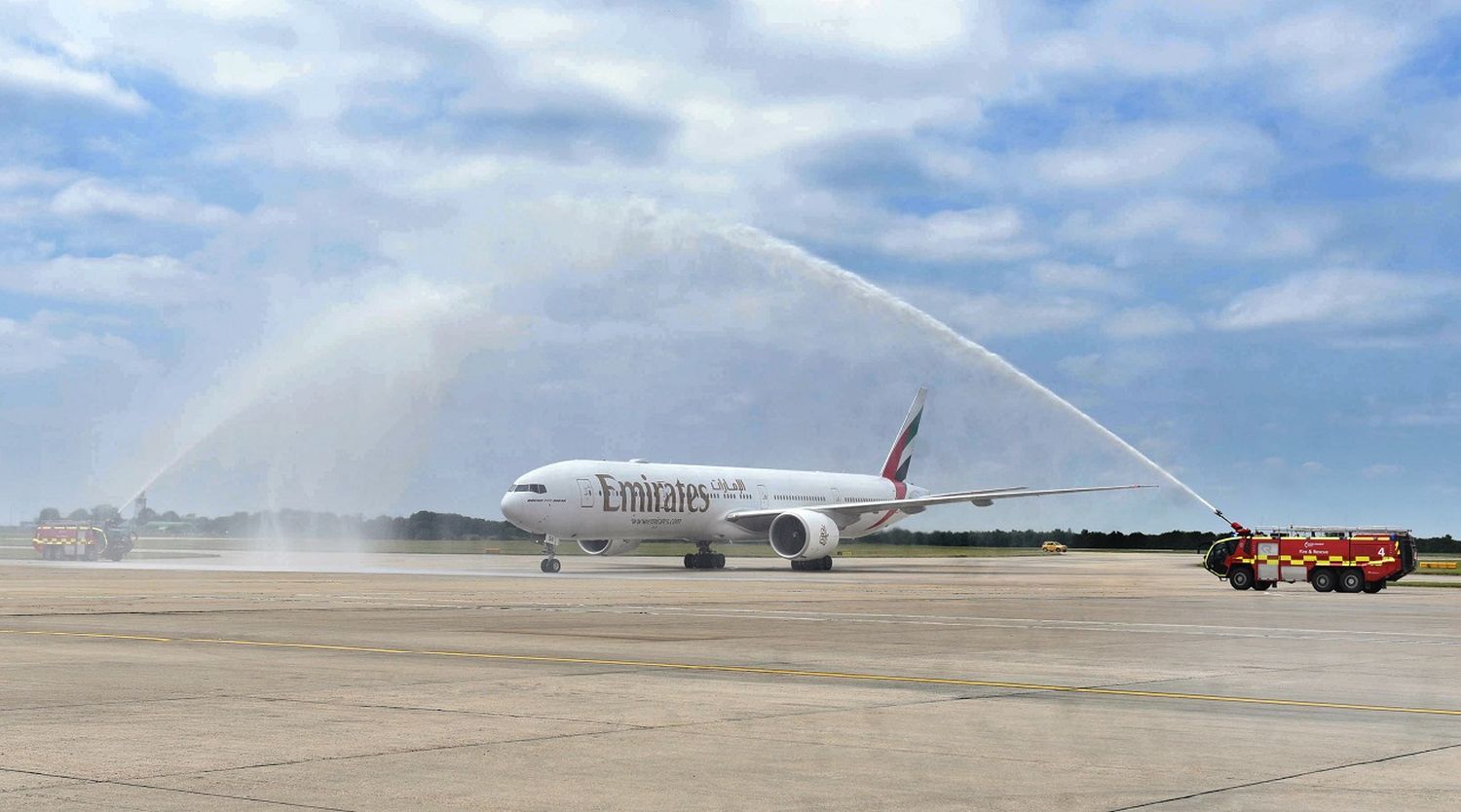 Emirates empezó a volar a Stansted, su tercer aeropuerto en Londres