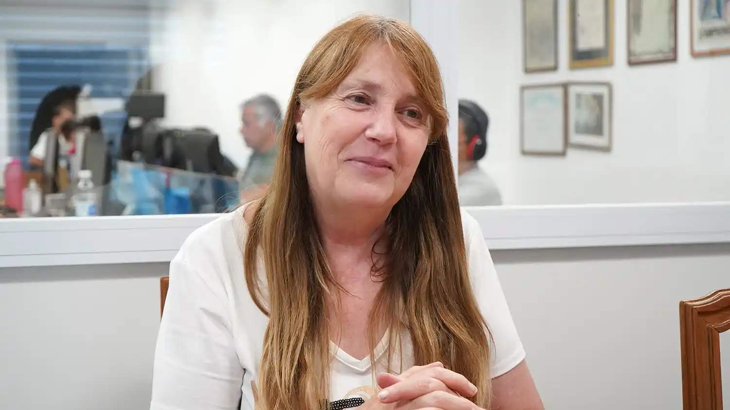 Cecilia Gamboa. Referente de la entidad de calle 65