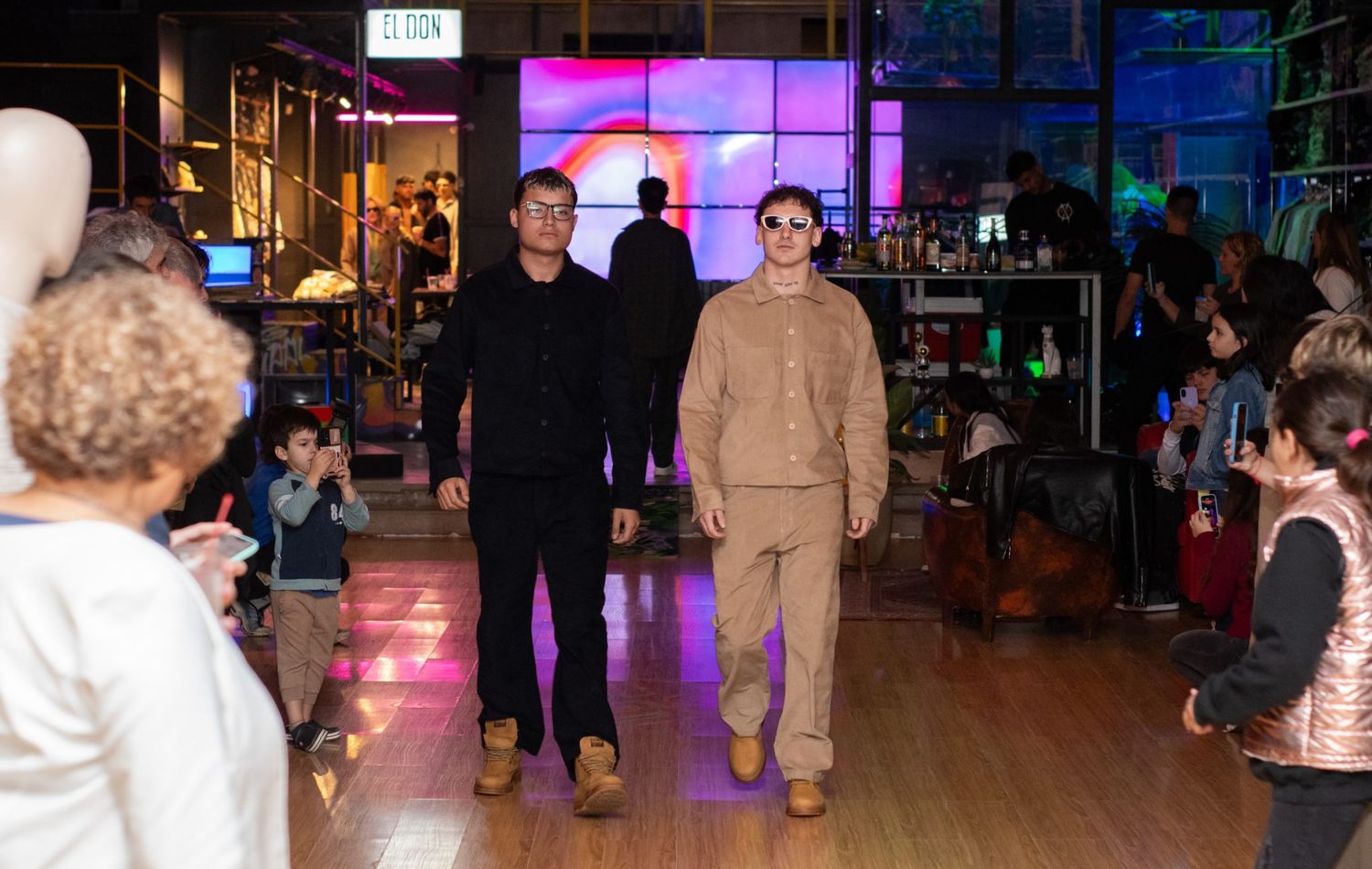Un desfile con mucho glamour