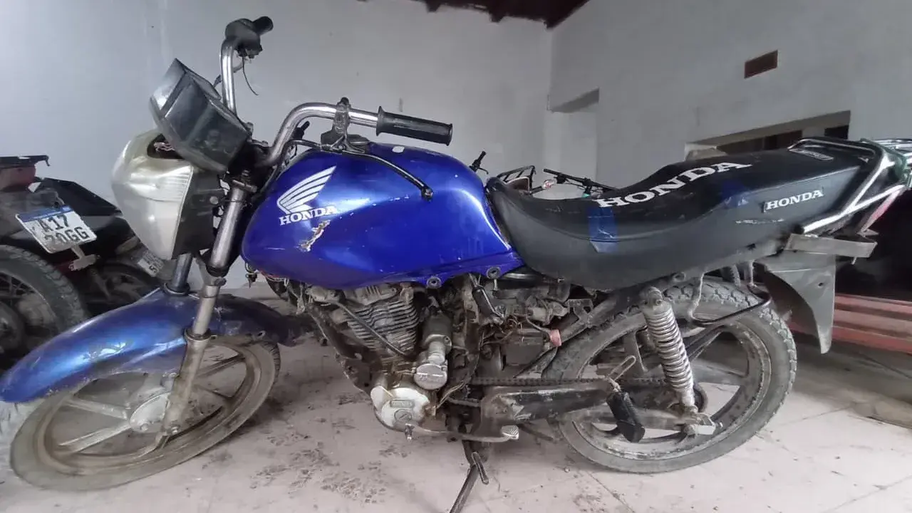 La moto fue secuestrada