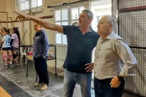 Lewandowski recorrió Bouquet junto a Abbondanzieri