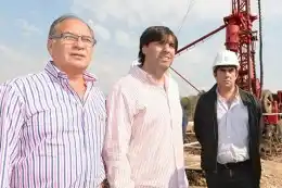 Bossio recorrió obras de Procrear en Suipacha e Ituzaingó