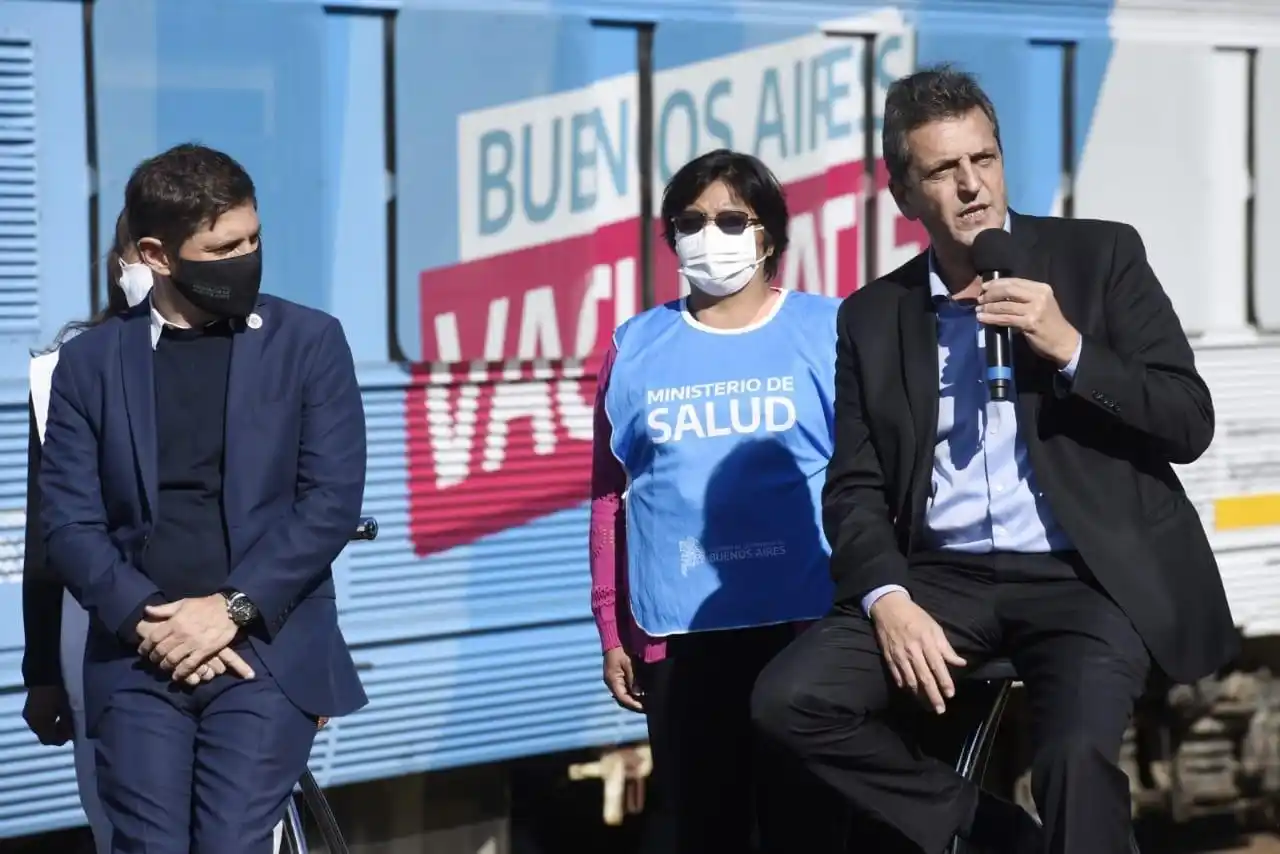 Massa, en la presentación del Tren Sanitario: "Es una herramienta más para cuidar a las familias de la Provincia"