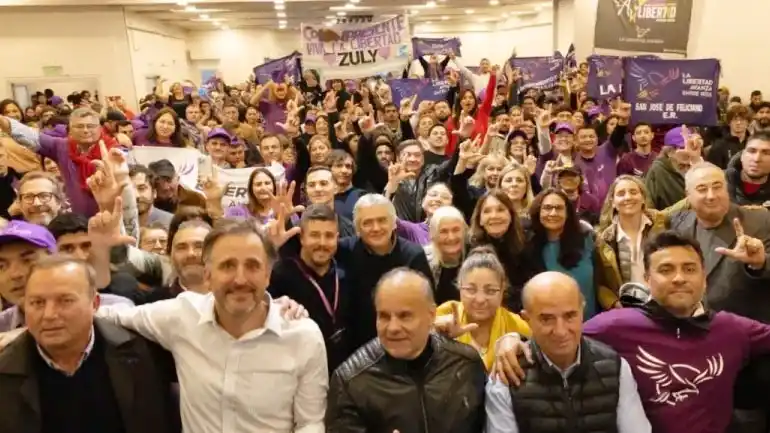 La Libertad Avanza reunió unas 500 personas en su encuentro provincial