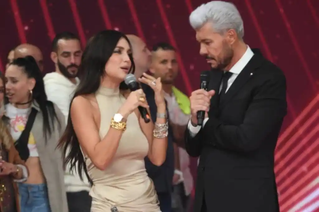 Zaira Nara y Marcelo Tinelli