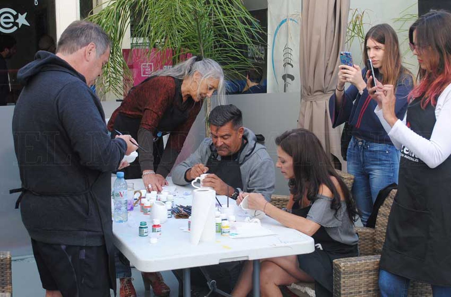 La Plaza de Arte volvió a pintar en Espacio Clarín