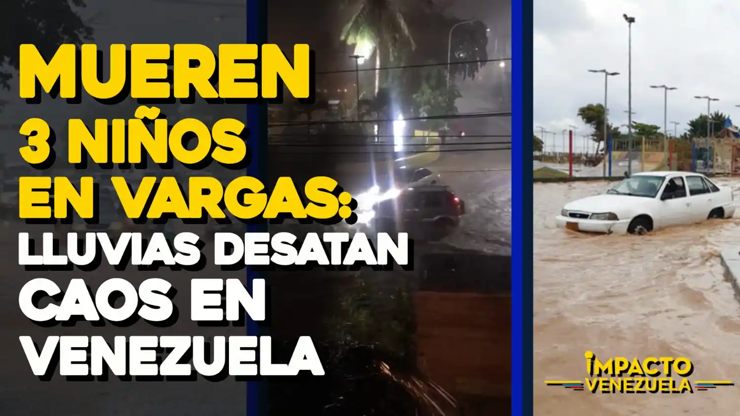 ¡ONDA TROPICAL 47 COBRA SUS PRIMERAS VÍCTIMAS! Mueren madre y sus dos hijos tapiados en La Guaira