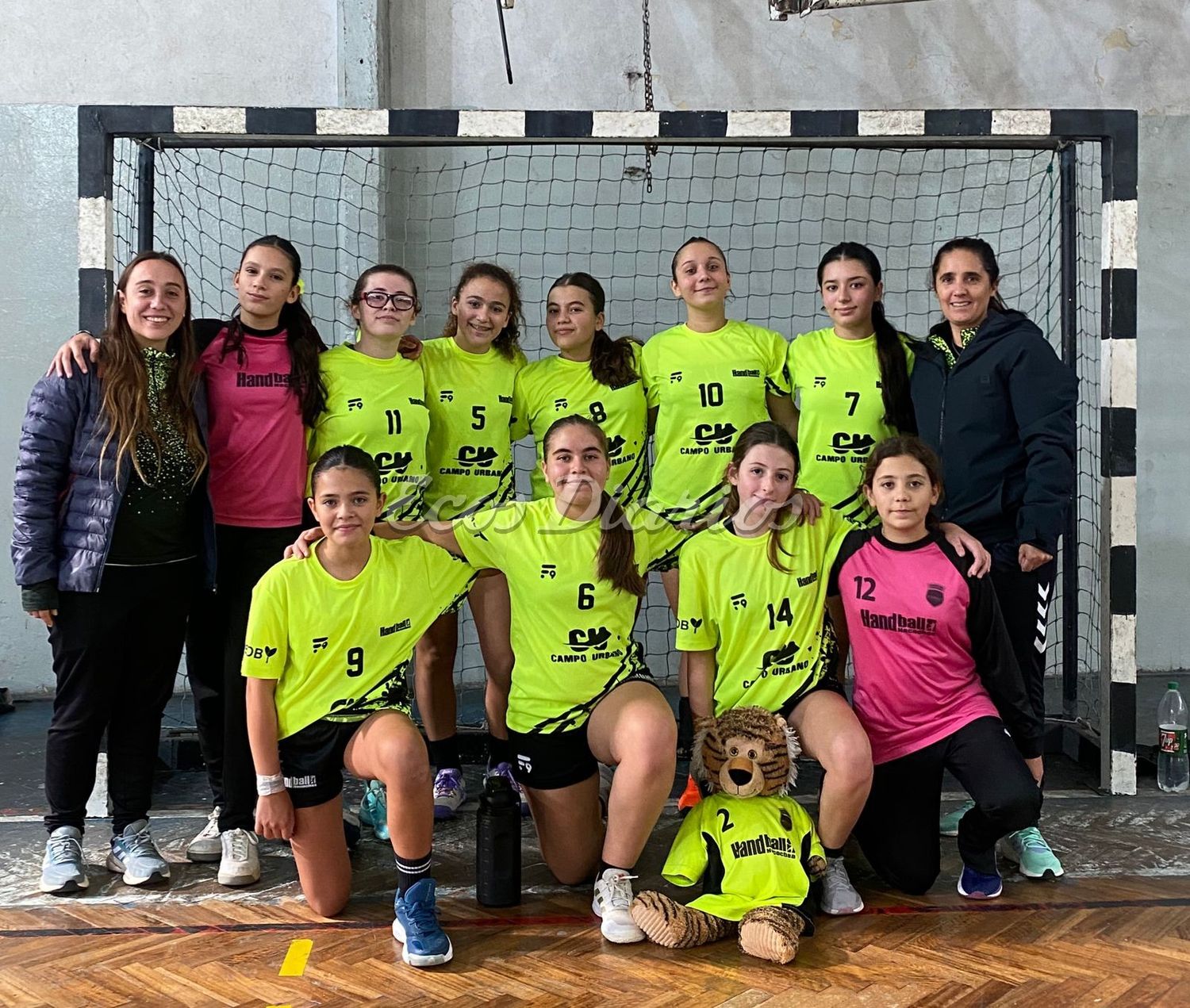 Menores. El equipo de Handball Necochea que ganó en Mar del Plata