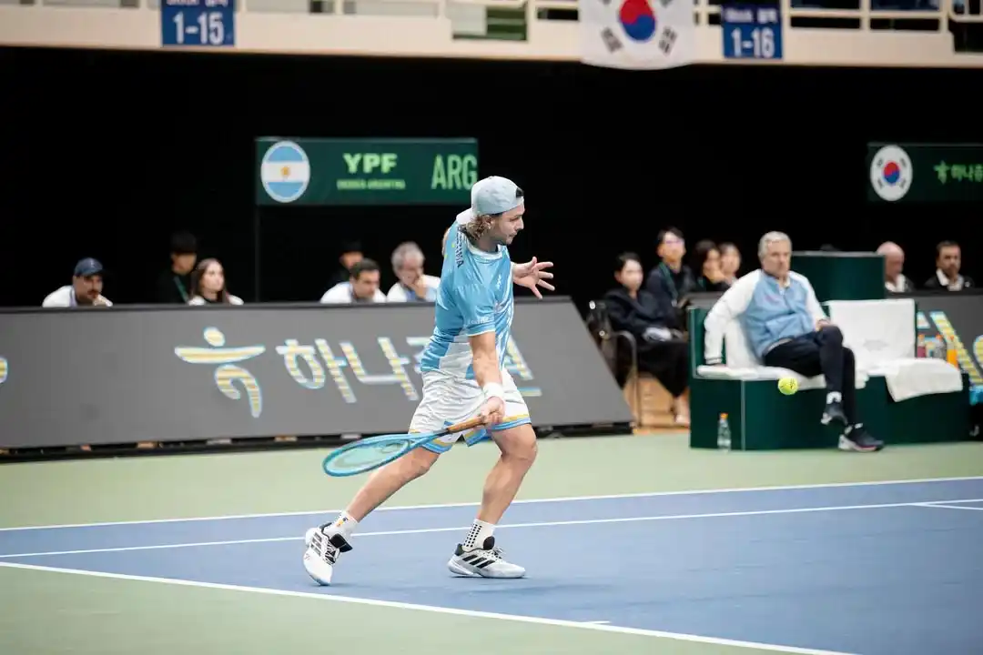 Copa Davis: Argentina perdió la serie 3-2 ante Corea del Sur y deberá jugar el repechaje