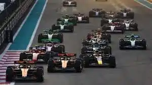 No se podrá usar el DRS en las largadas de la F1 .Foto: F1