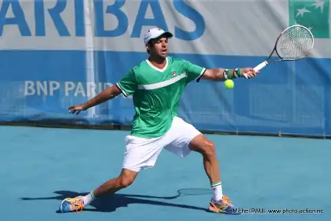 El marplatense Horacio Zeballos pasó la 1º ronda en Puebla. 