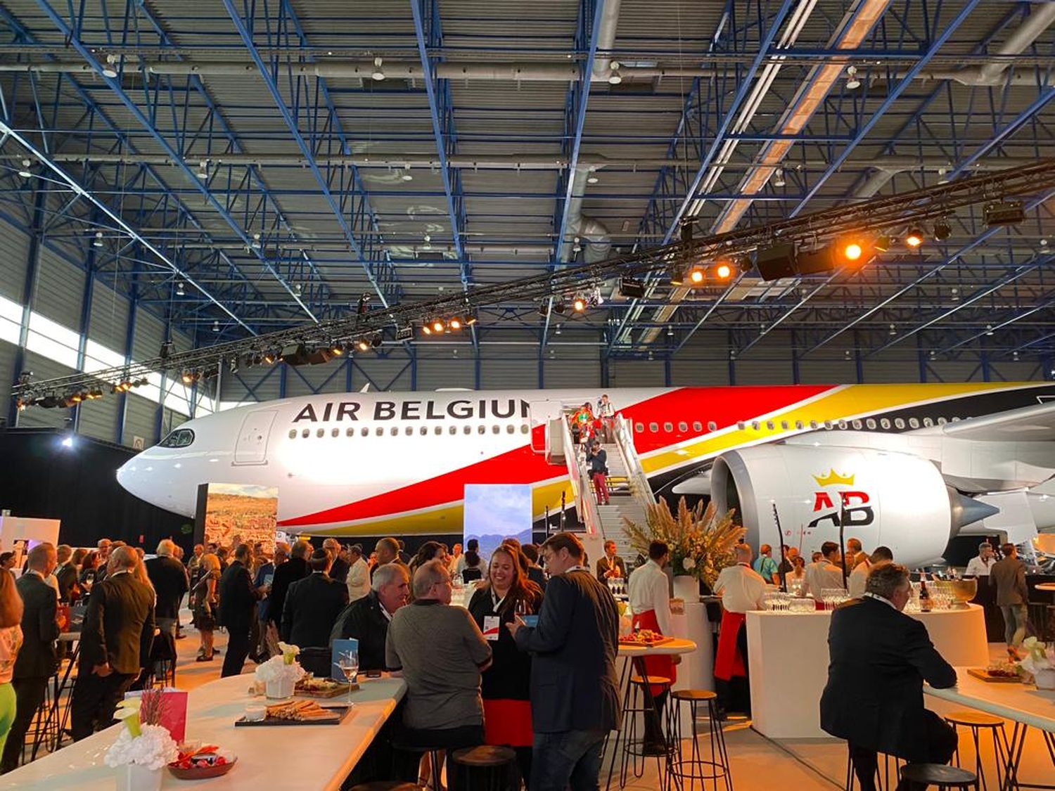 Air Belgium inaugurated flights to South Africa