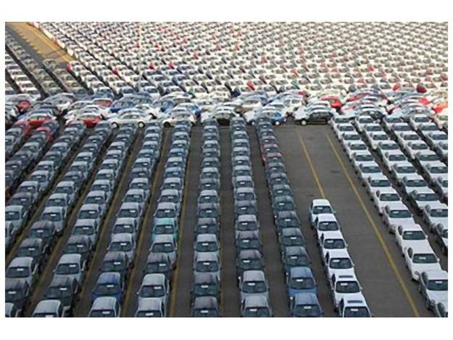 Cae la producción de autos en Argentina