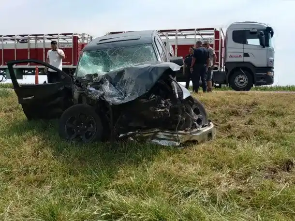 Quién era Aldo, el bombero y padre de 4 hijos que murió en el accidente de Michael Díaz