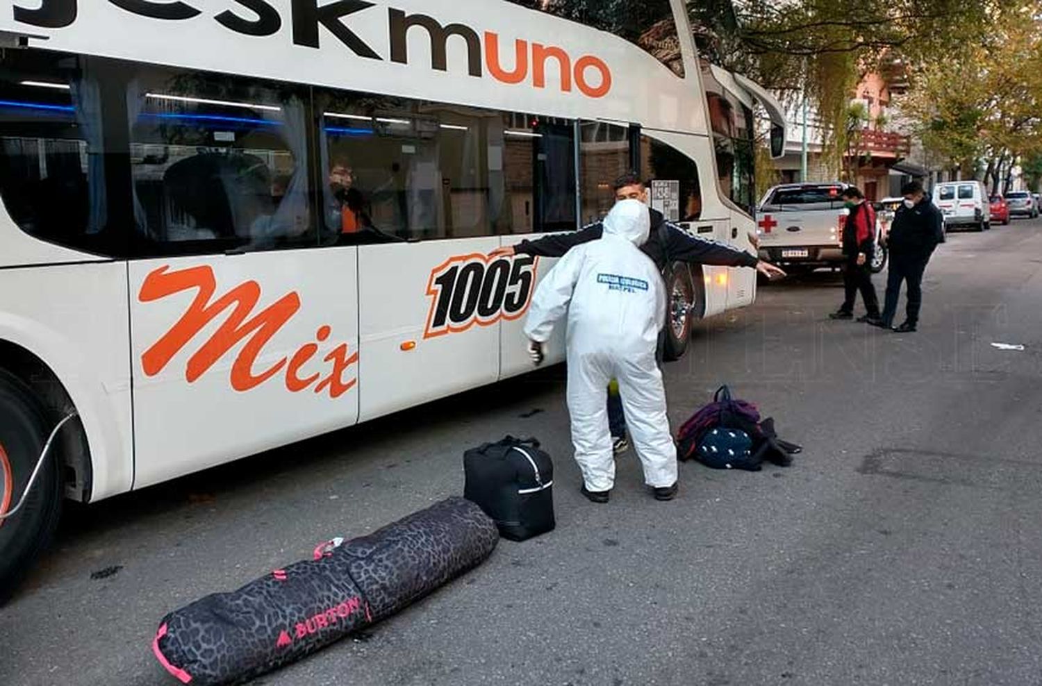 Video: llegan más repatriados a Mar del Plata