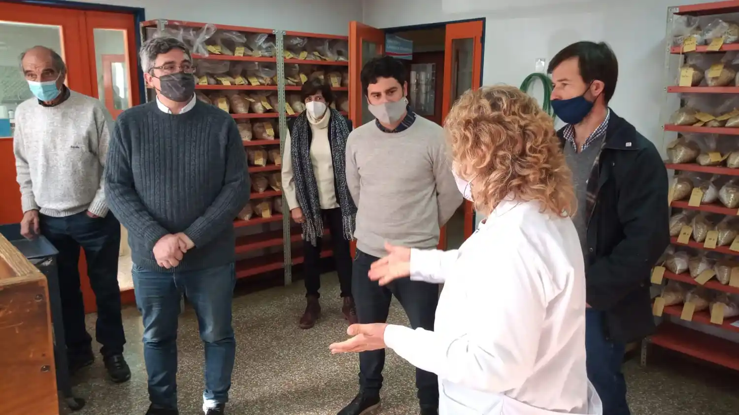 El ministro Javier Rodríguez recorrió la Chacra de Barrow